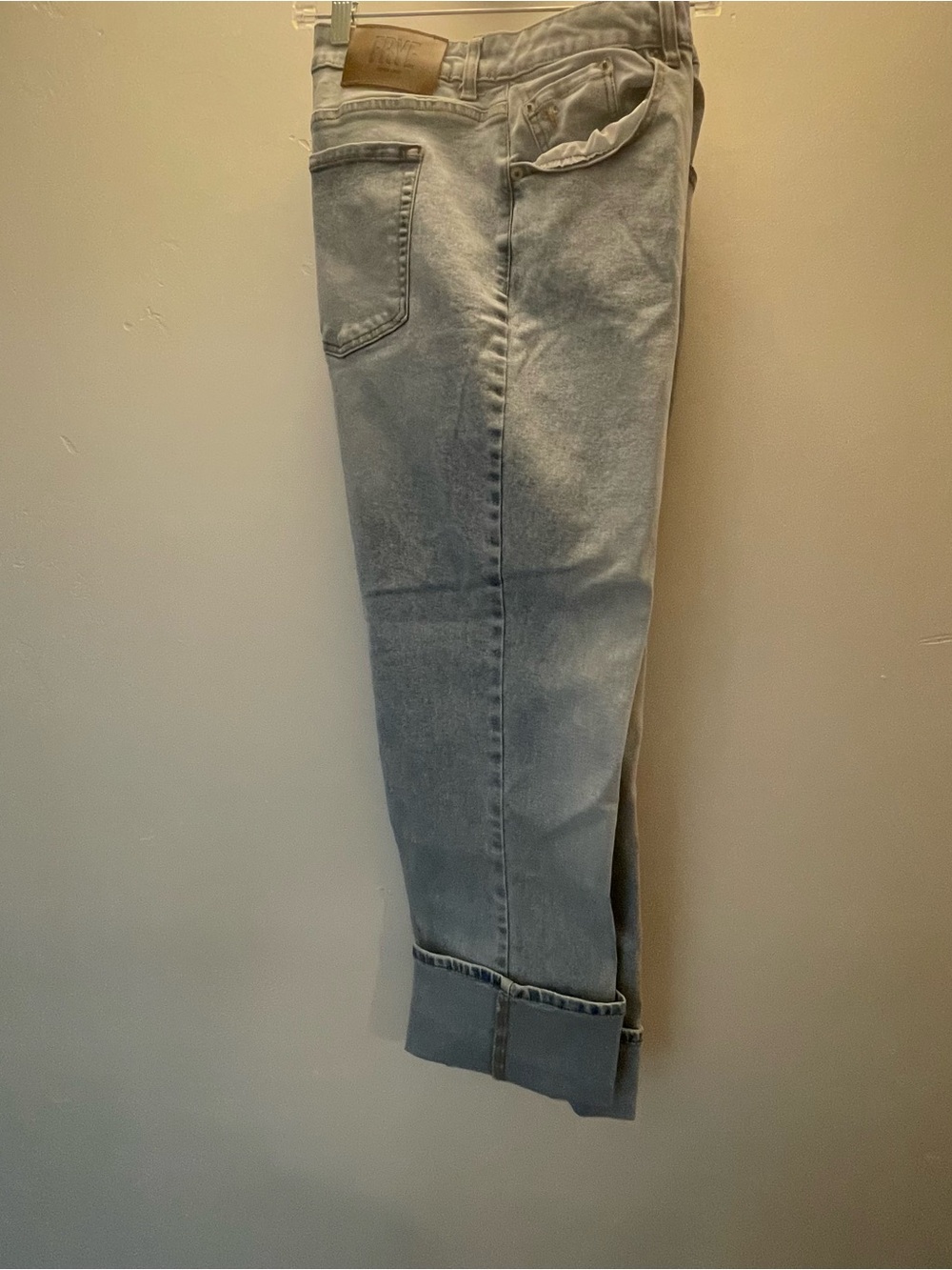 Frye Denim Straight Leg Jeans - Light Blue